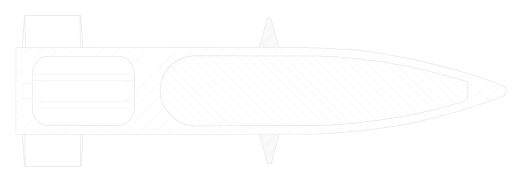Base bleed motor cutaway drawing