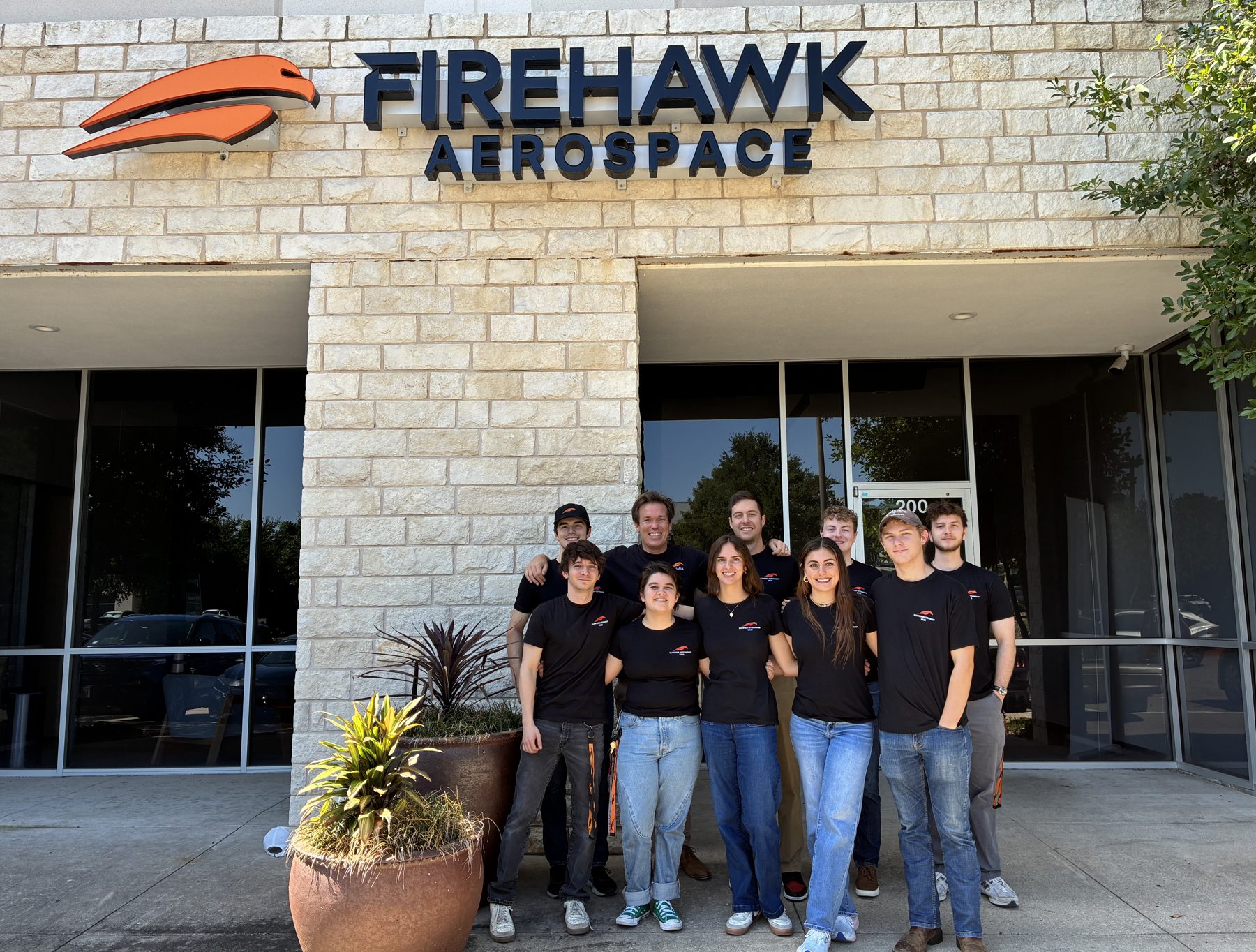 The Firehawk team, summer 2025