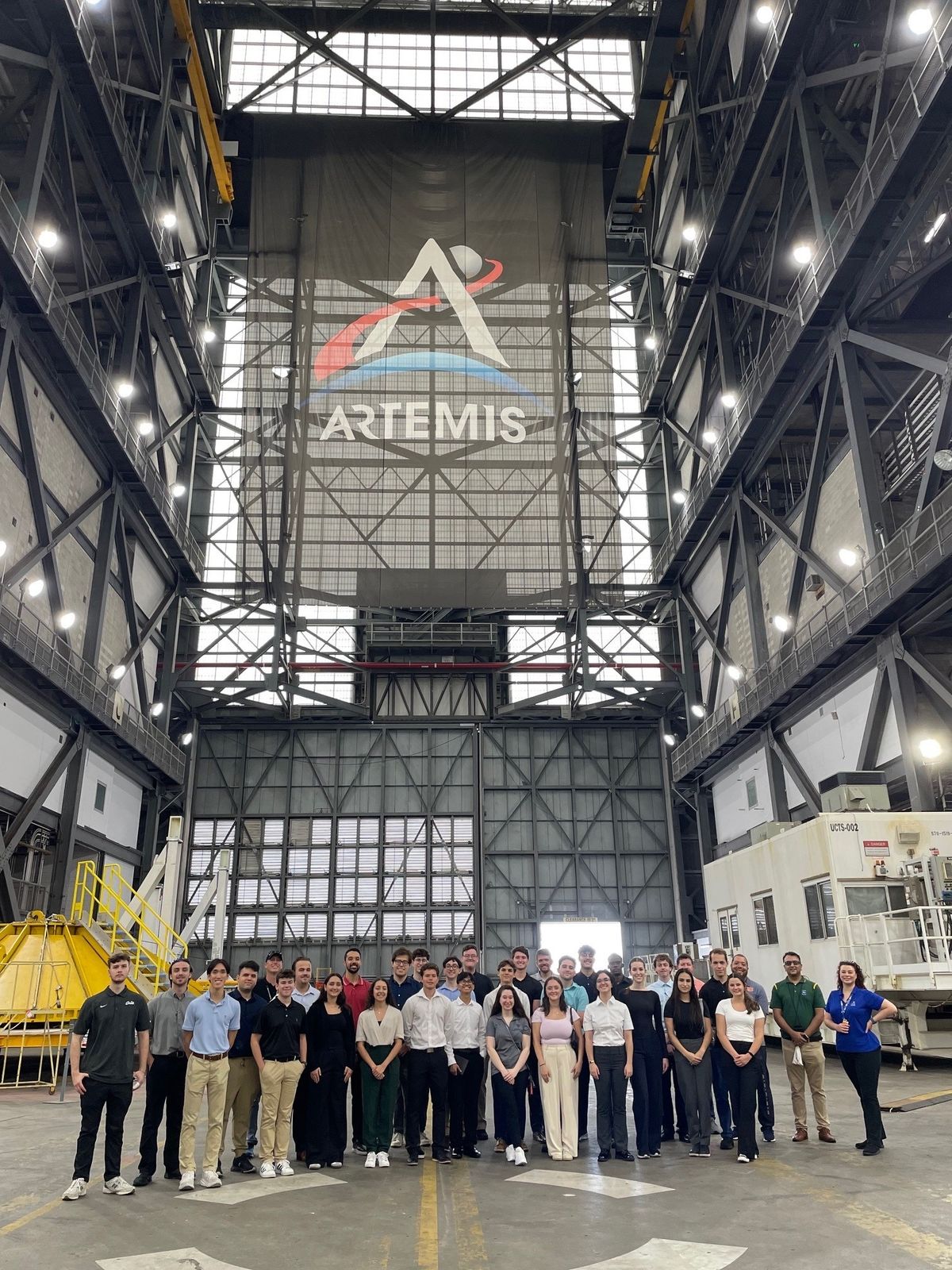 Inside the Vehicle Assembly Building