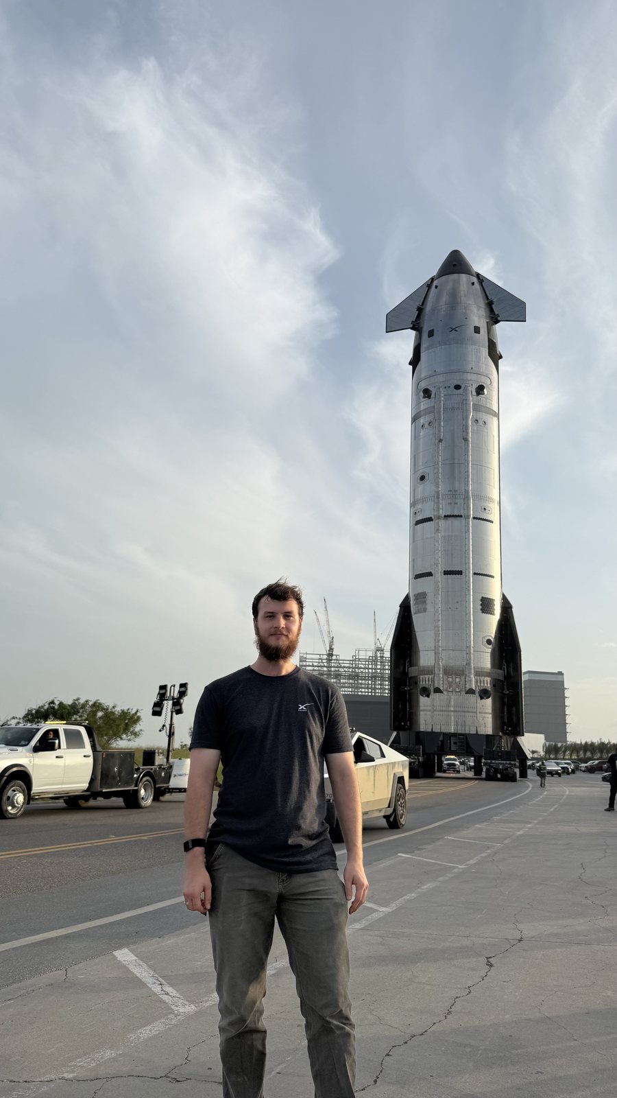 With a ship at Starbase during the July surge